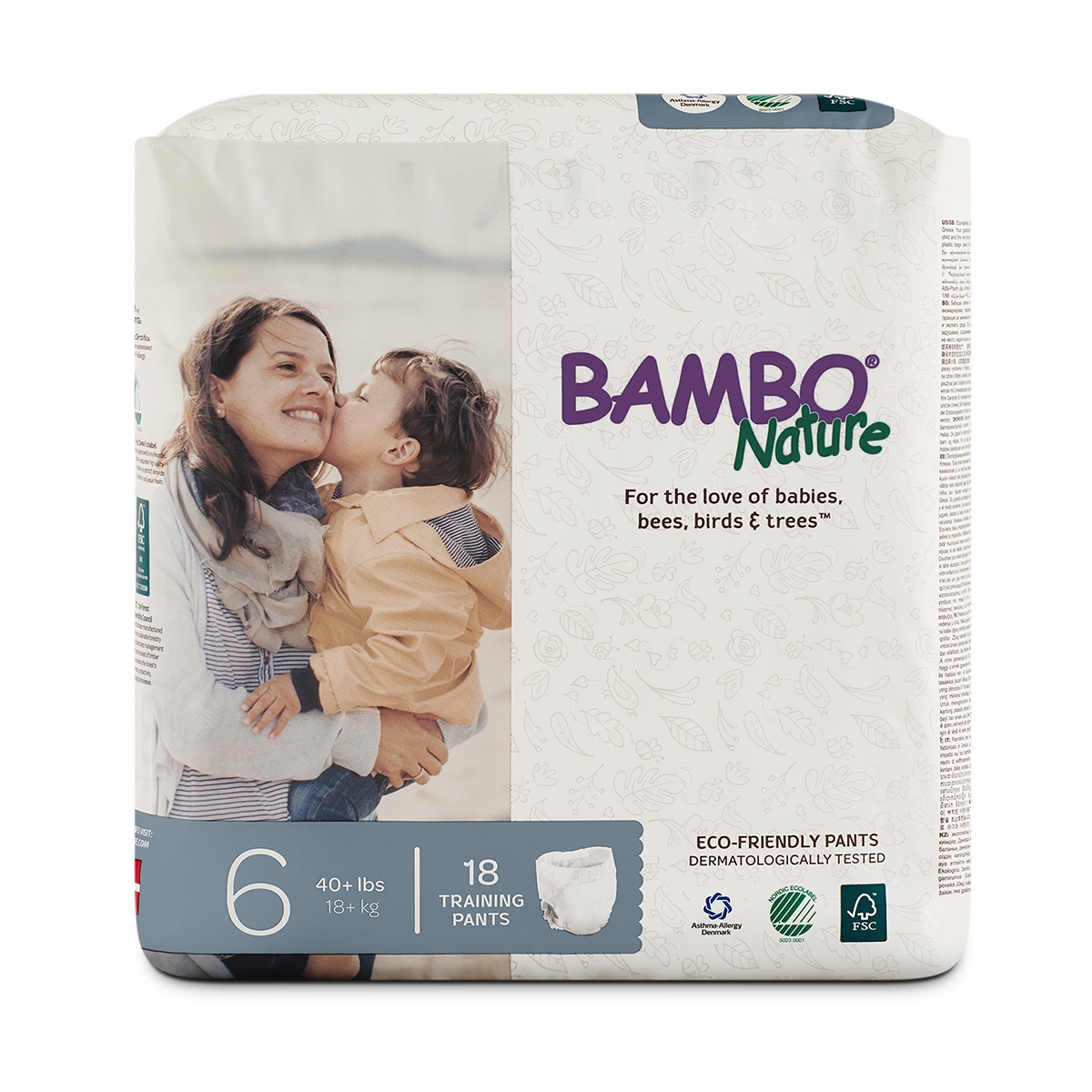Bambo 4 - Maxi bambo nappies - Red - 8-18kg 3x50 p (5710811025035)