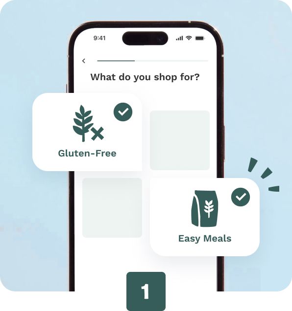 Answer questions about your household preferences