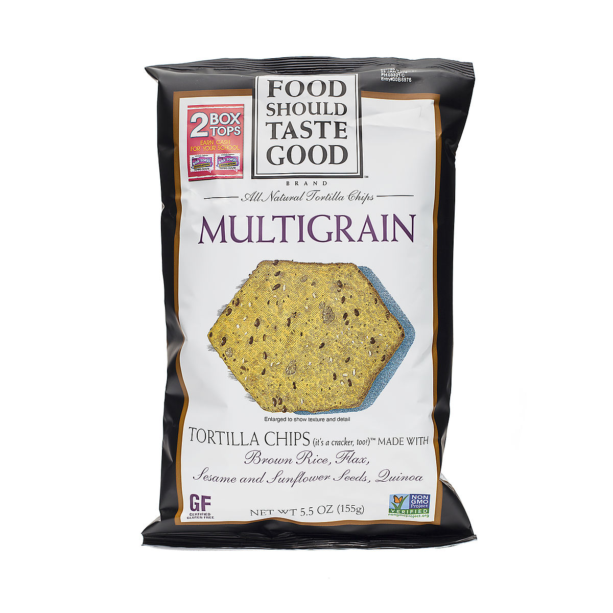 Multigrain Tortilla Chips by Food Should Taste Good Thrive Market