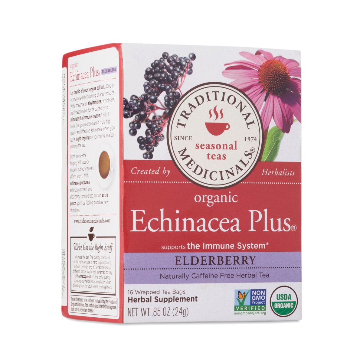 Echinacea + Elderberry Herbal Tea Thrive Market