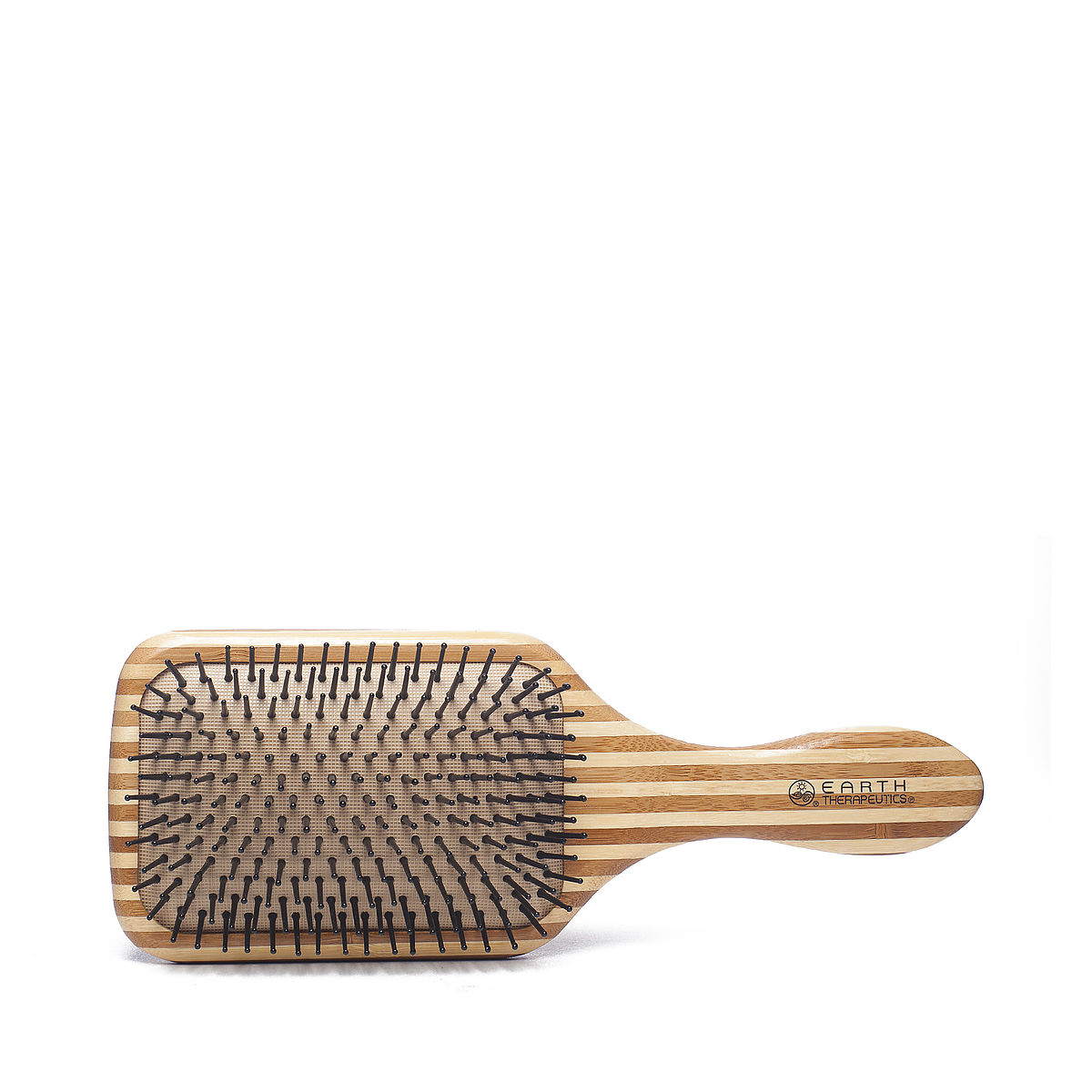 Bamboo Lacquer Pin Paddle Brush by Earth Therapeutics Thrive Market