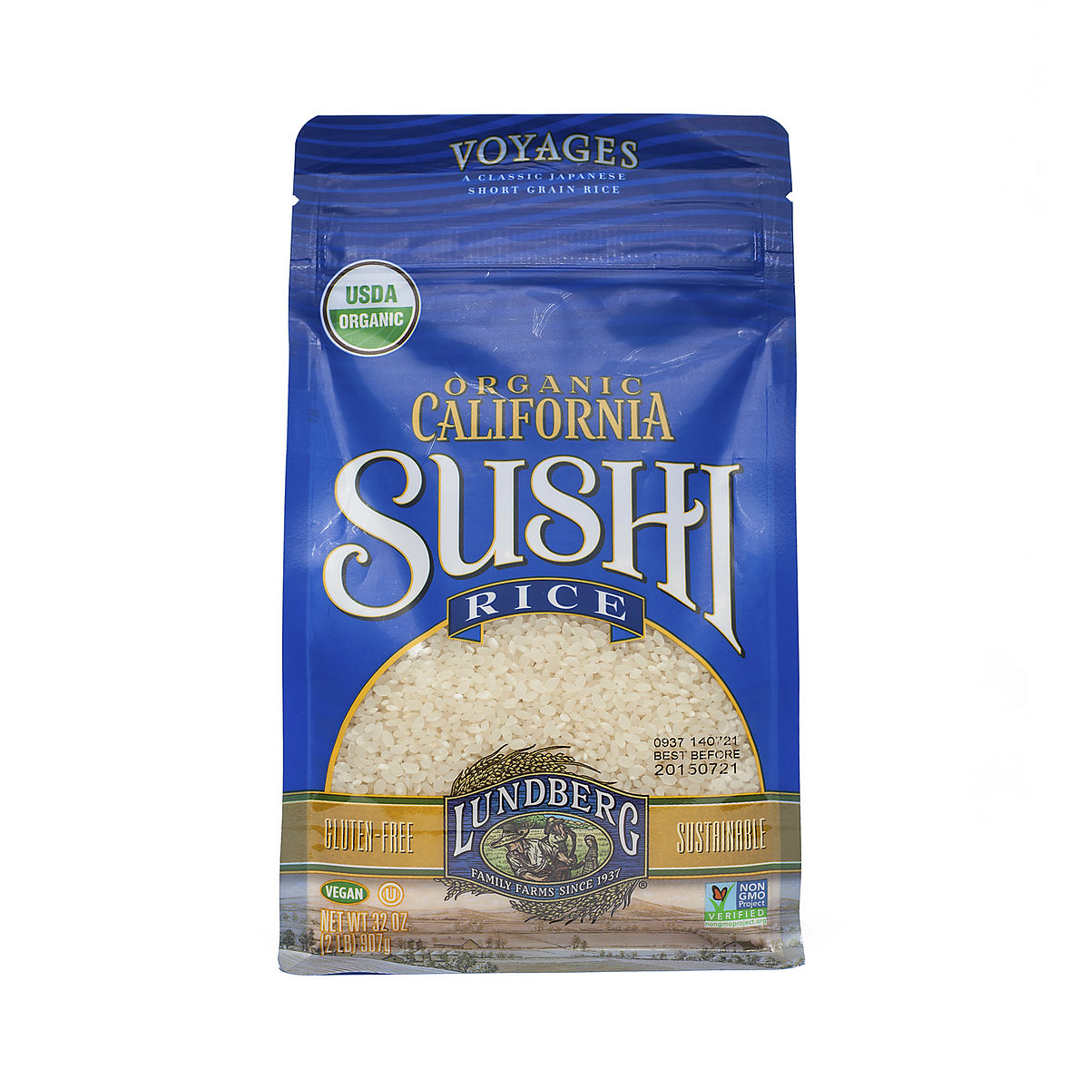 32 oz Organic California Sushi Rice Thrive Market