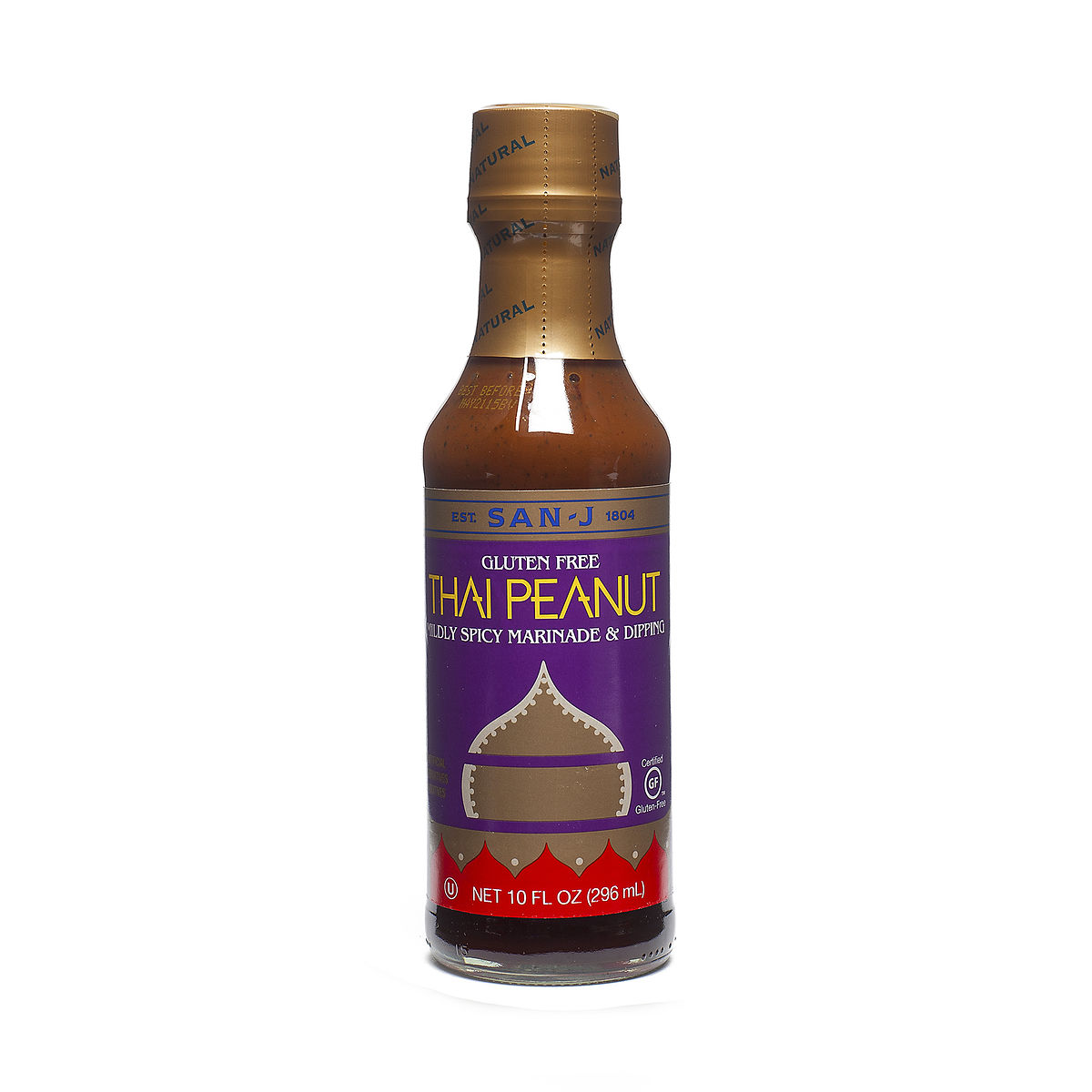 10 Oz Thai Peanut Sauce By San J International Thrive Market