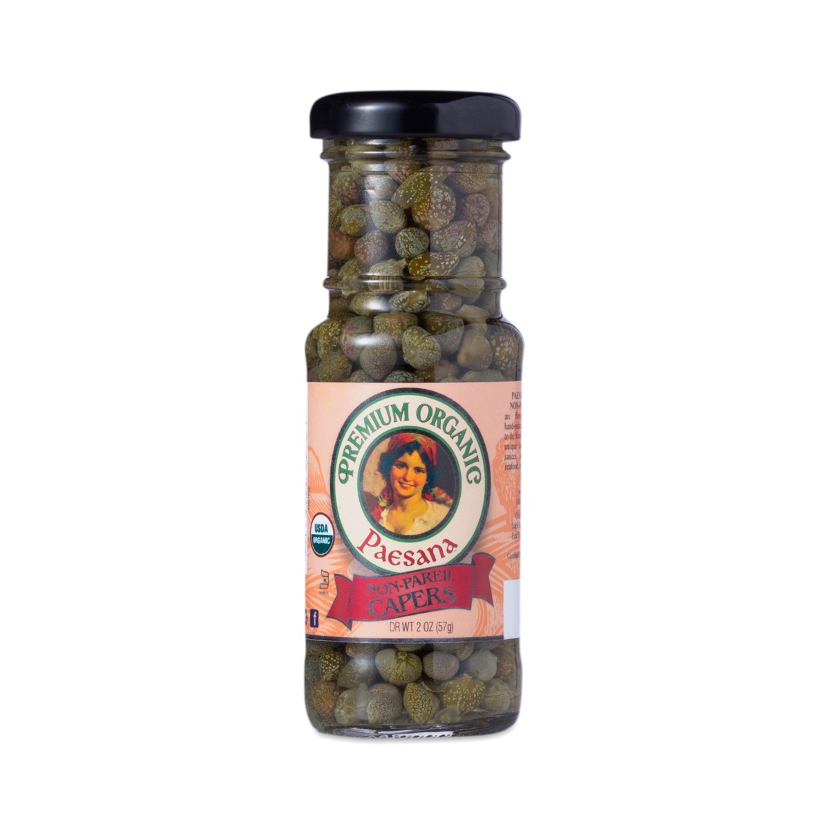 Organic NonPareil Capers by Paesana Thrive Market