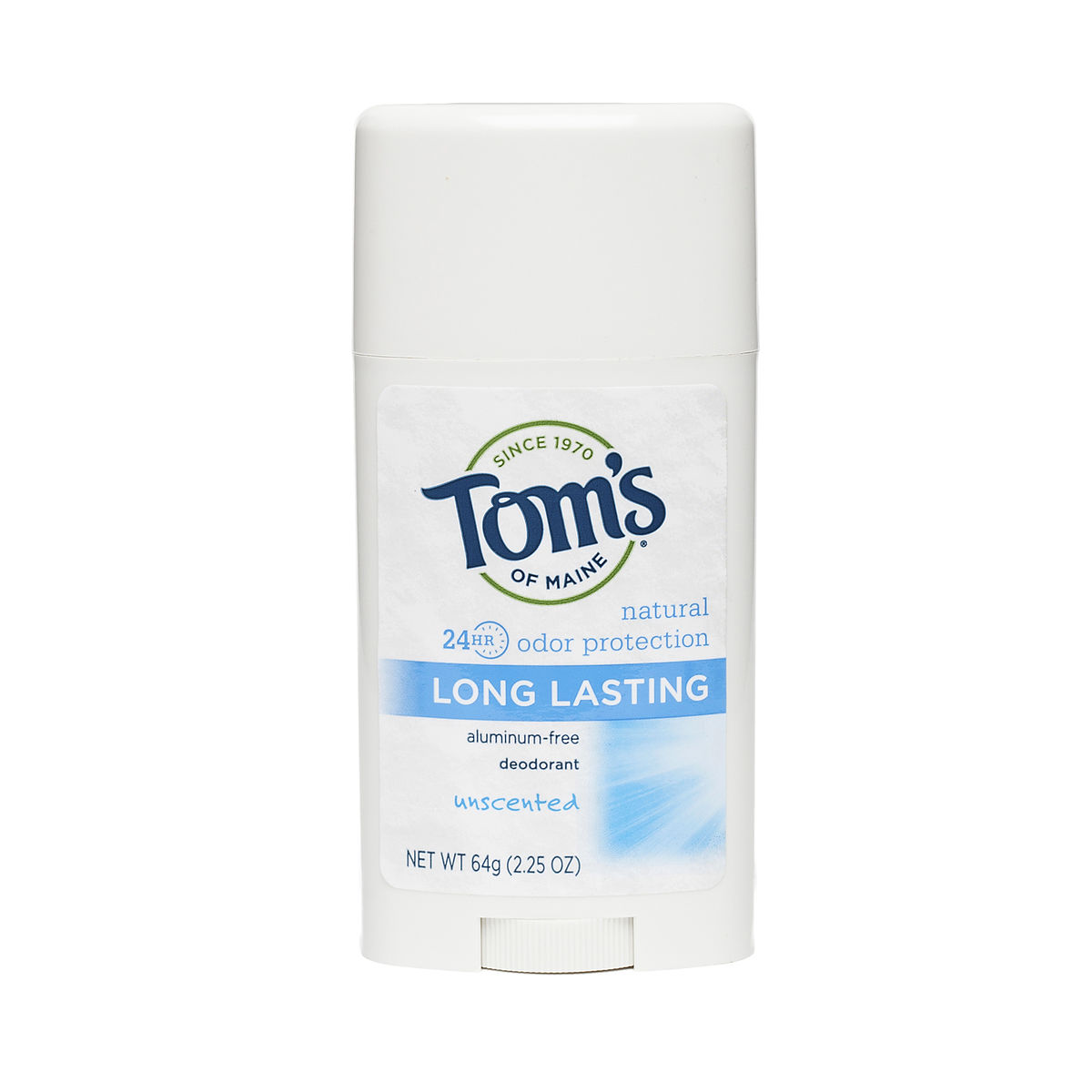 Toms of Maine Long Lasting Deodorant Stick Unscented Thrive Market