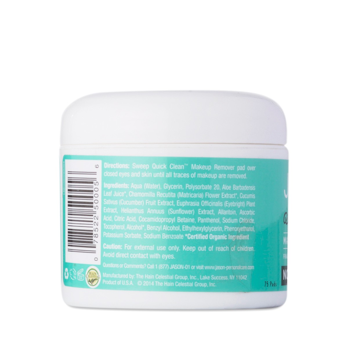 Quick Clean Makeup Remover Pads by Jason Natural Thrive Market