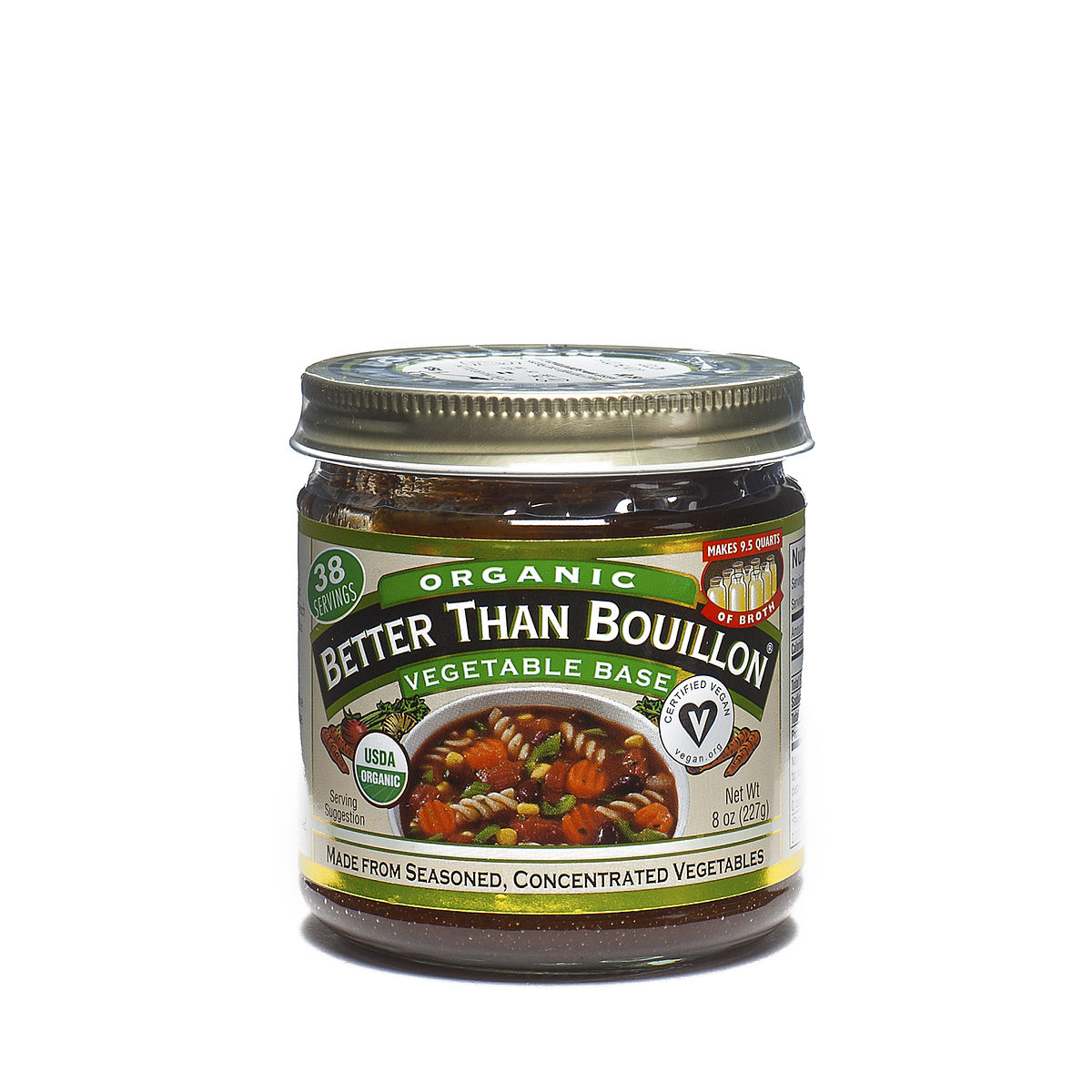 8 oz Vegetable Base Bouillon, Organic Thrive Market