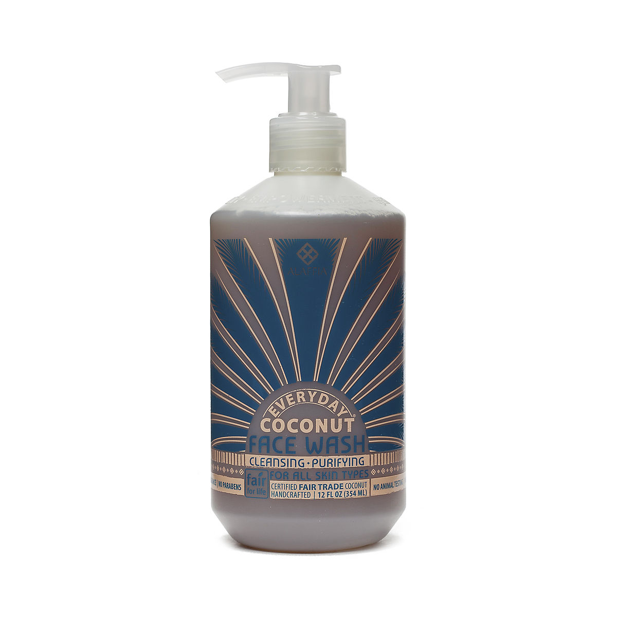 32 oz Coconut Cleansing Face Wash, Fair Trade Thrive Market