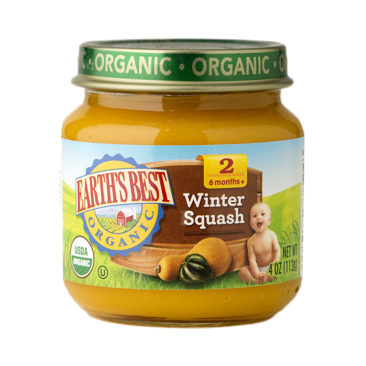 12 pack Winter Squash Baby Food Puree by Earth's Best Thrive Market