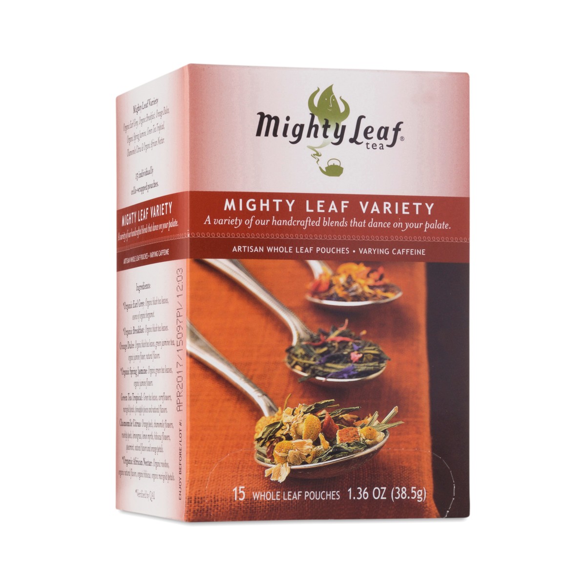 Variety Tea Sampler by Mighty Leaf Thrive Market