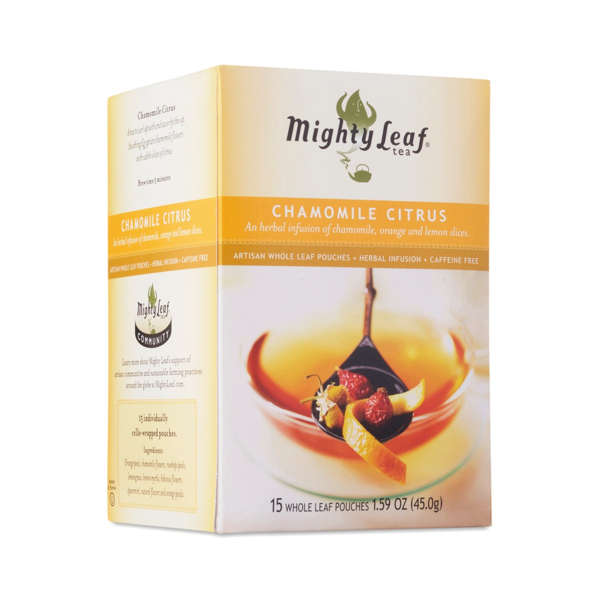 Chamomile Citrus Tea by Mighty Leaf Thrive Market