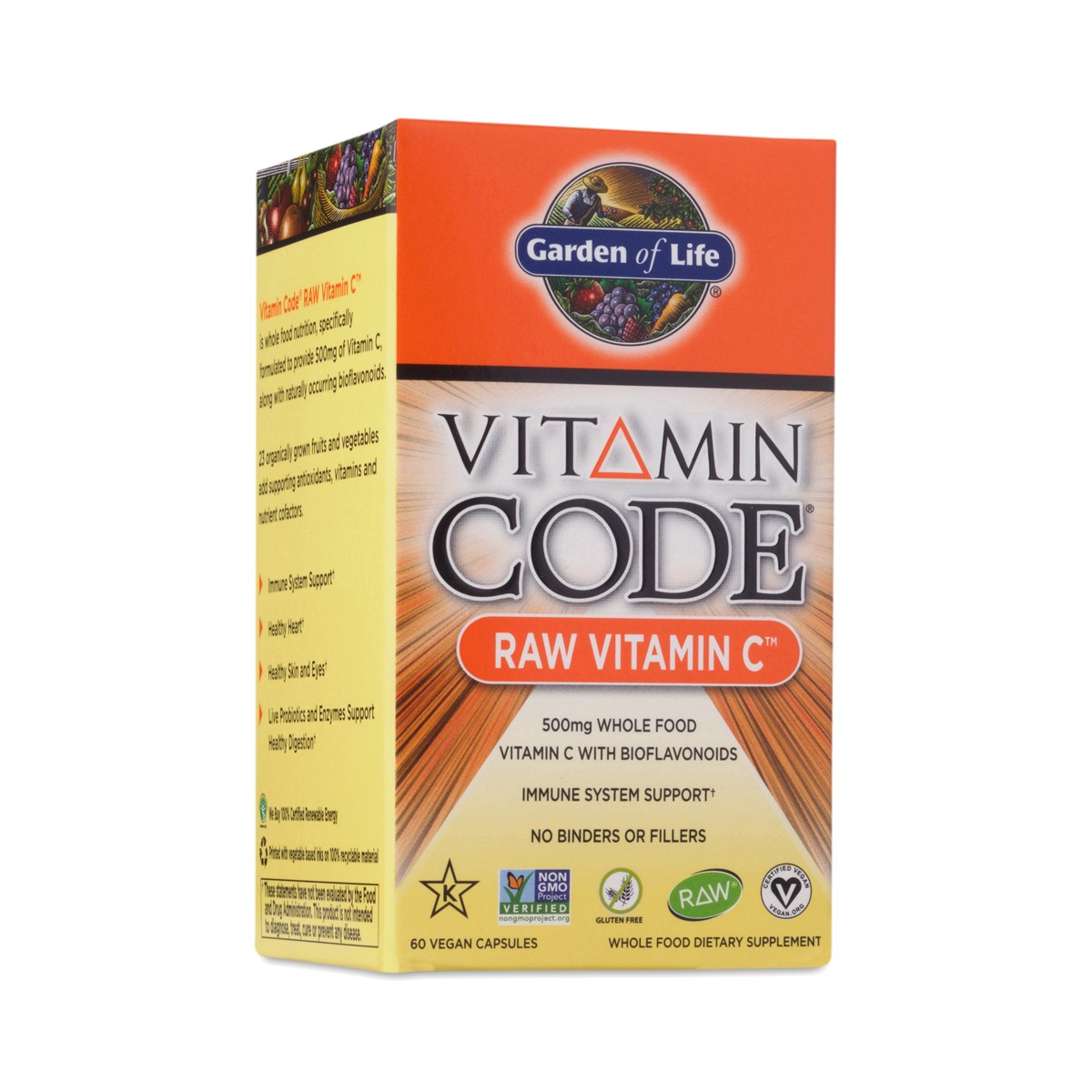 60 ct. Vitamin Code® RAW Vitamin C™ Supplement Thrive Market