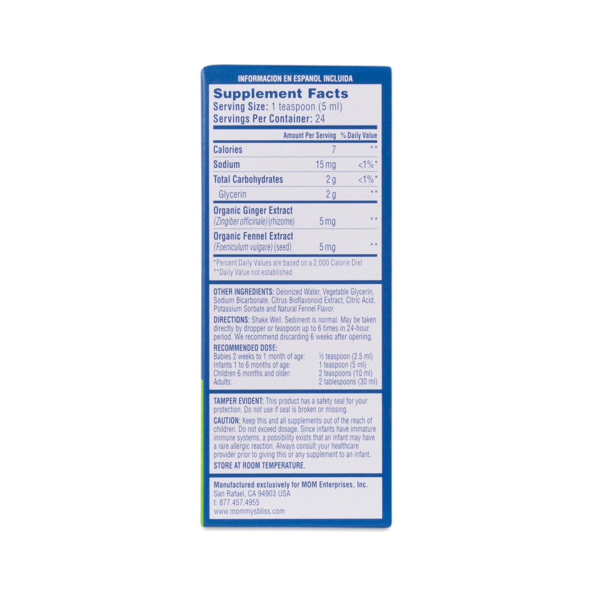 Mommy's Bliss Gripe Water Thrive Market