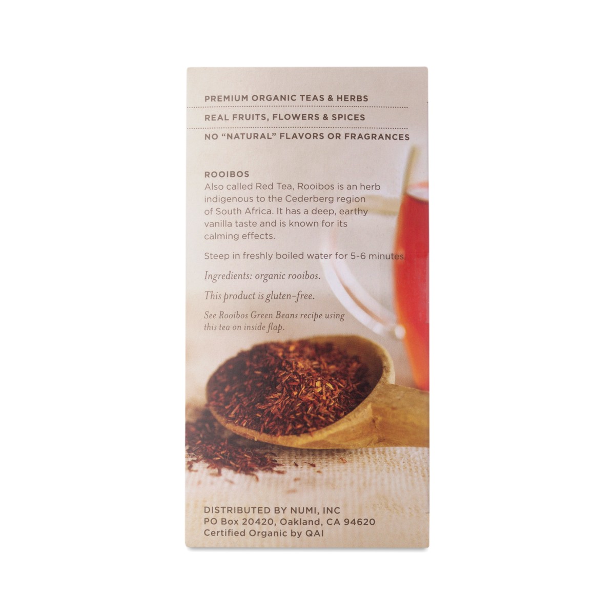 Numi Organic Rooibos Tea Thrive Market