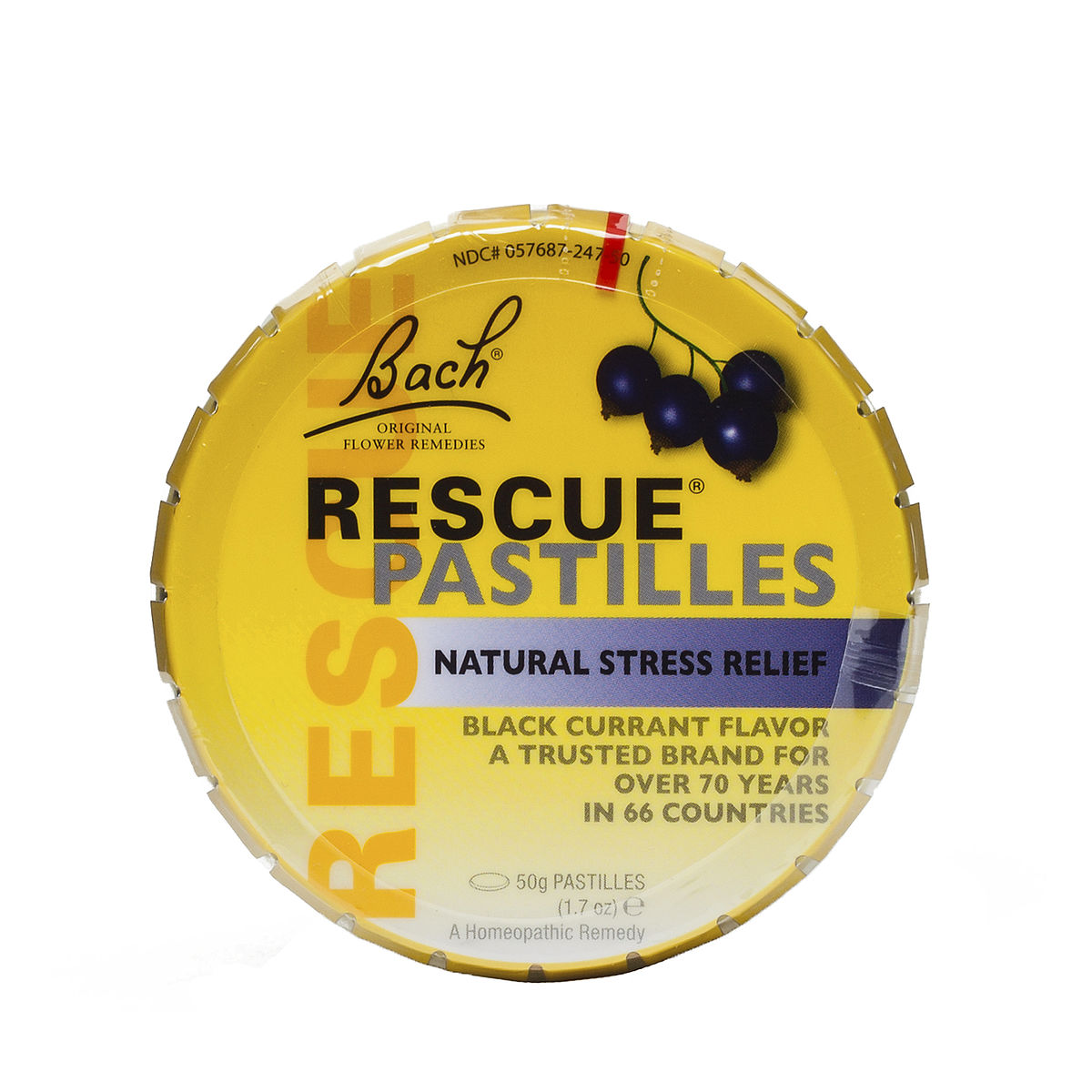 Black Currant Rescue Remedy Pastilles by Bach Thrive Market