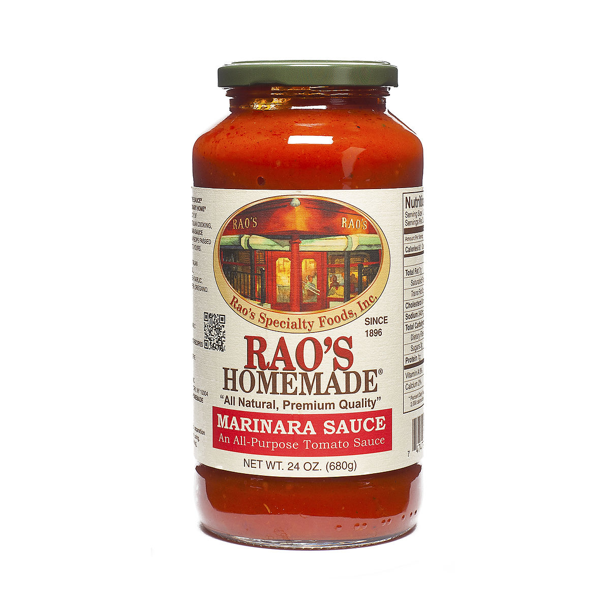 24 oz Marinara Sauce by Raos Thrive Market