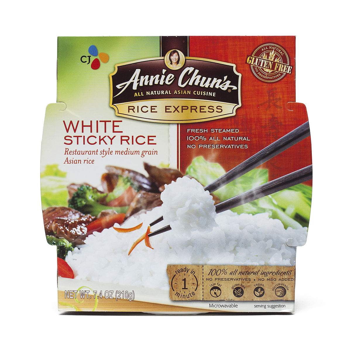White Sticky Rice Quick Cook by Annie Chun's Thrive Market