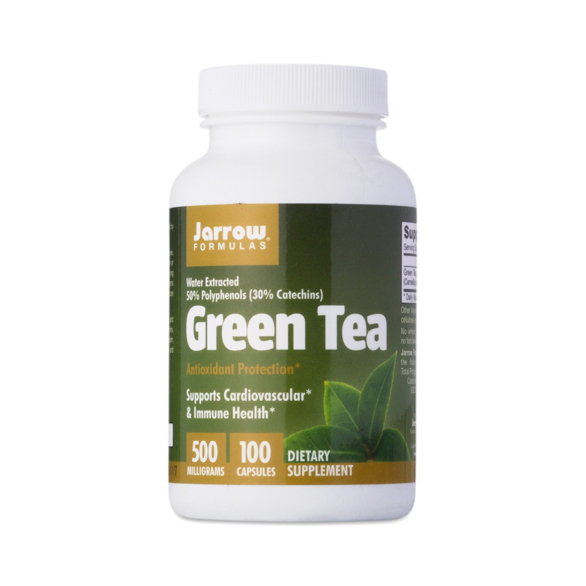 100 ct. Green Tea Capsules by Jarrow Formulas Thrive Market