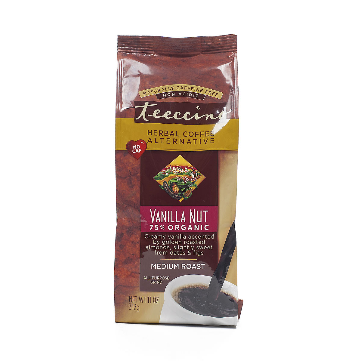 Vanilla Nut Herbal Coffee Alternative by Teecino Thrive Market