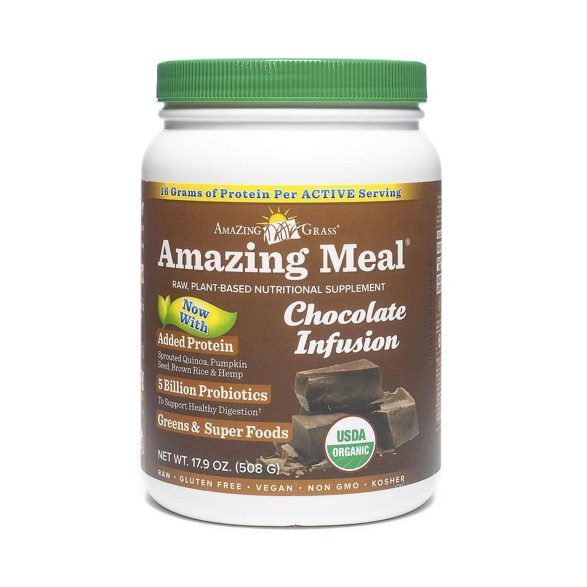 amazing meal chocolate infusion by amazing grass thrive market amazing meal chocolate infusion by amazing grass thrive market