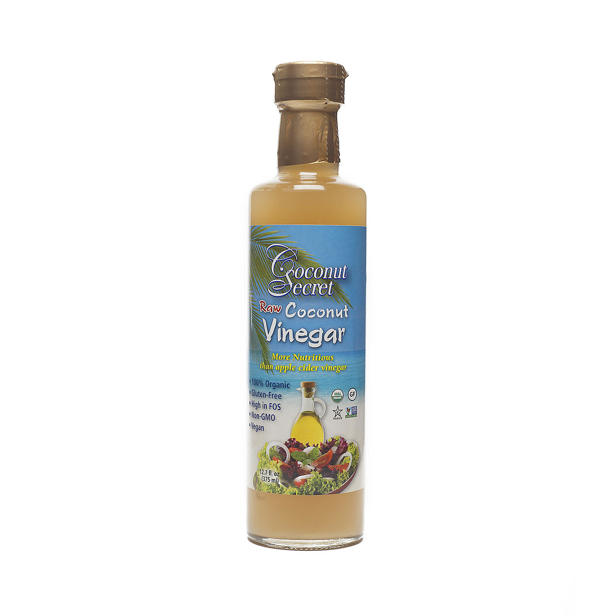12.7 oz Coconut Vinegar, Organic, Raw by Coconut Secret Thrive Market