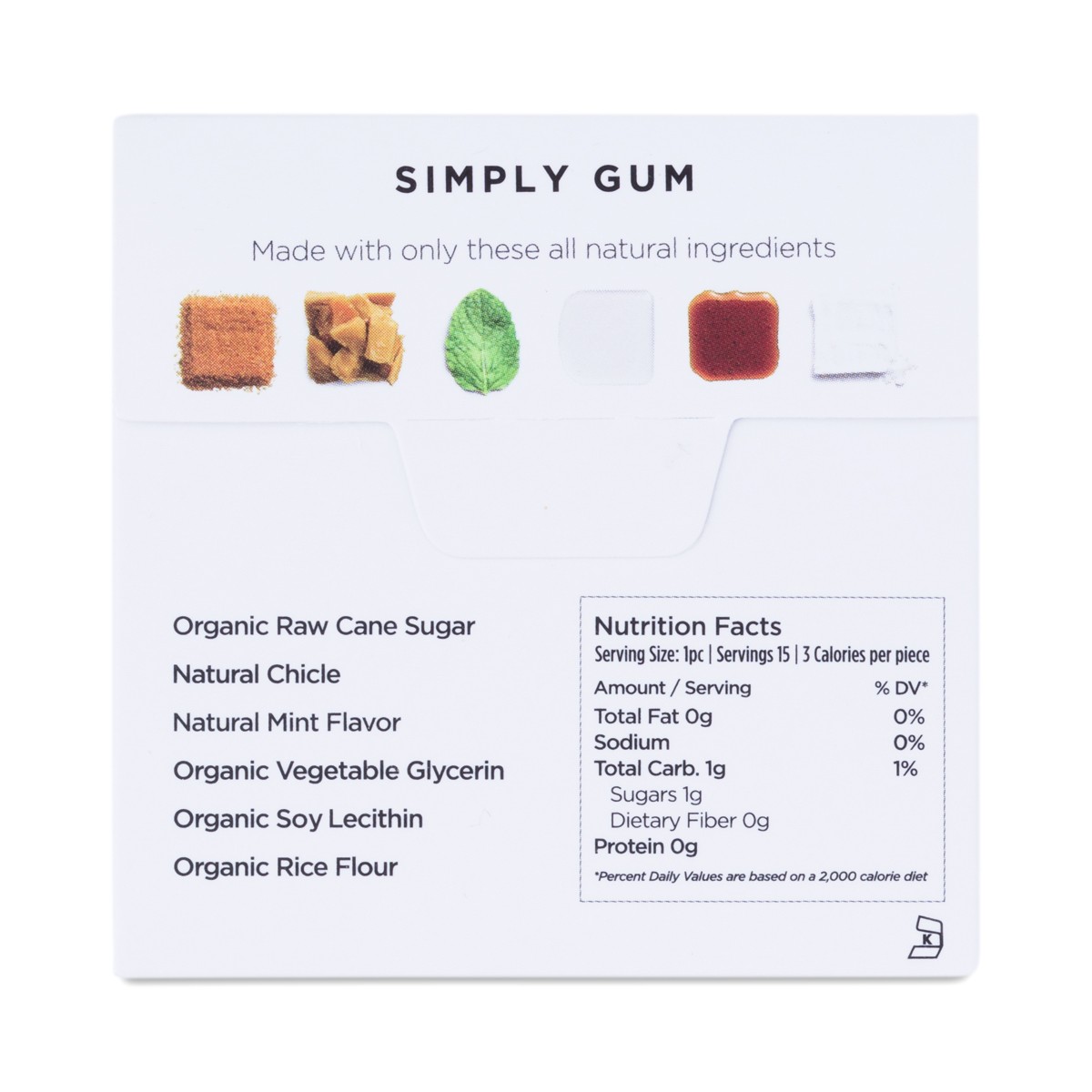 Simply Gum Mint Gum Thrive Market