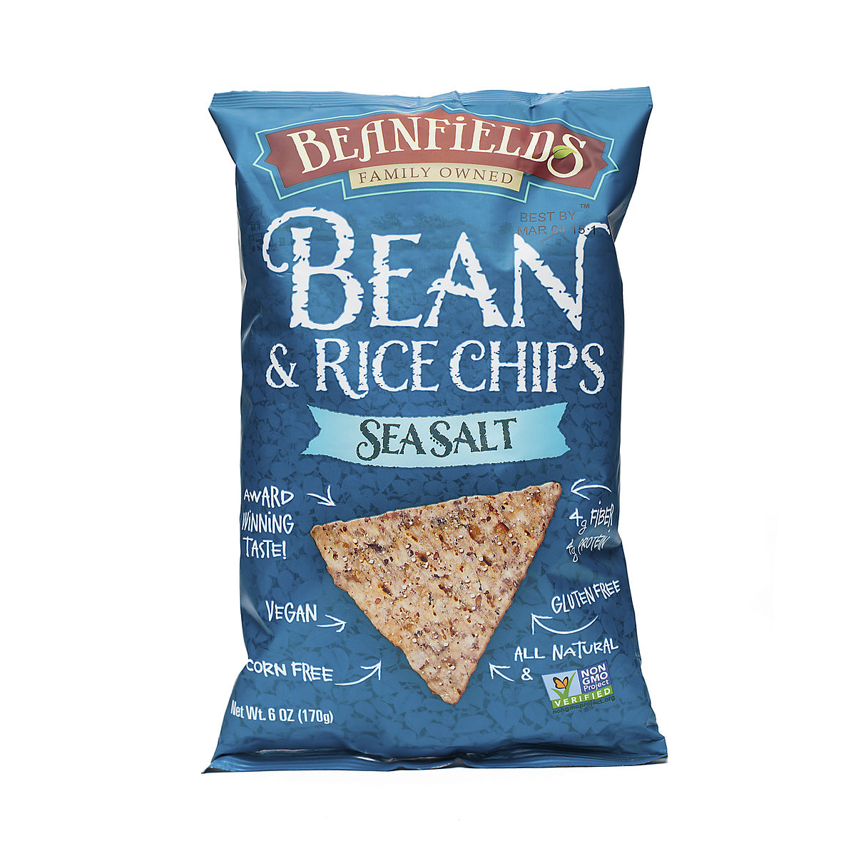 6 oz Sea Salt Bean & Rice Chips by Beanfields Thrive Market