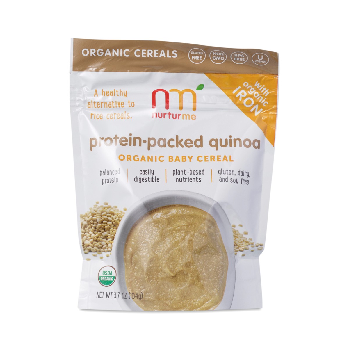 NurturMe ProteinPacked Quinoa Baby Cereal Thrive Market
