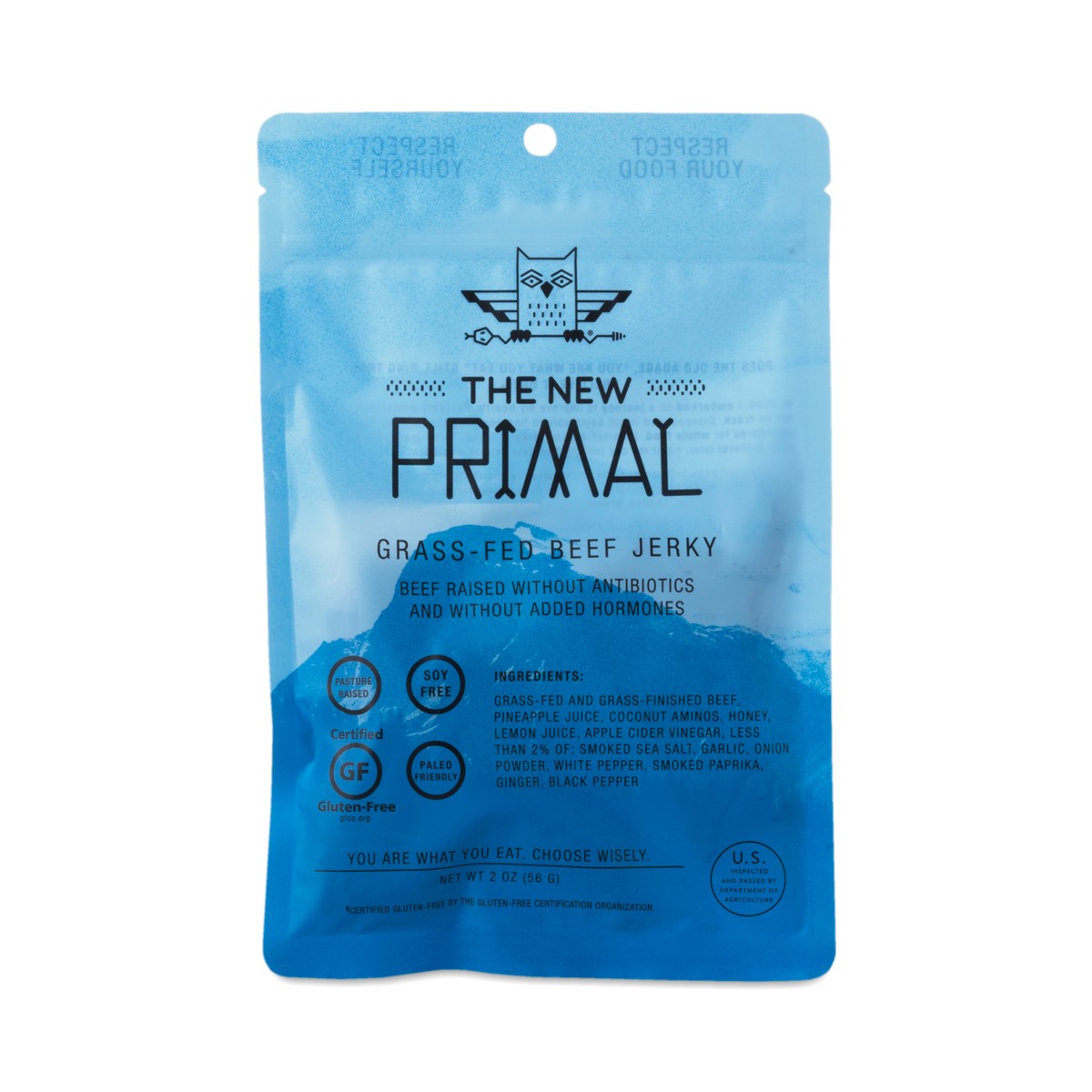 New Primal GrassFed Beef Jerky Thrive Market