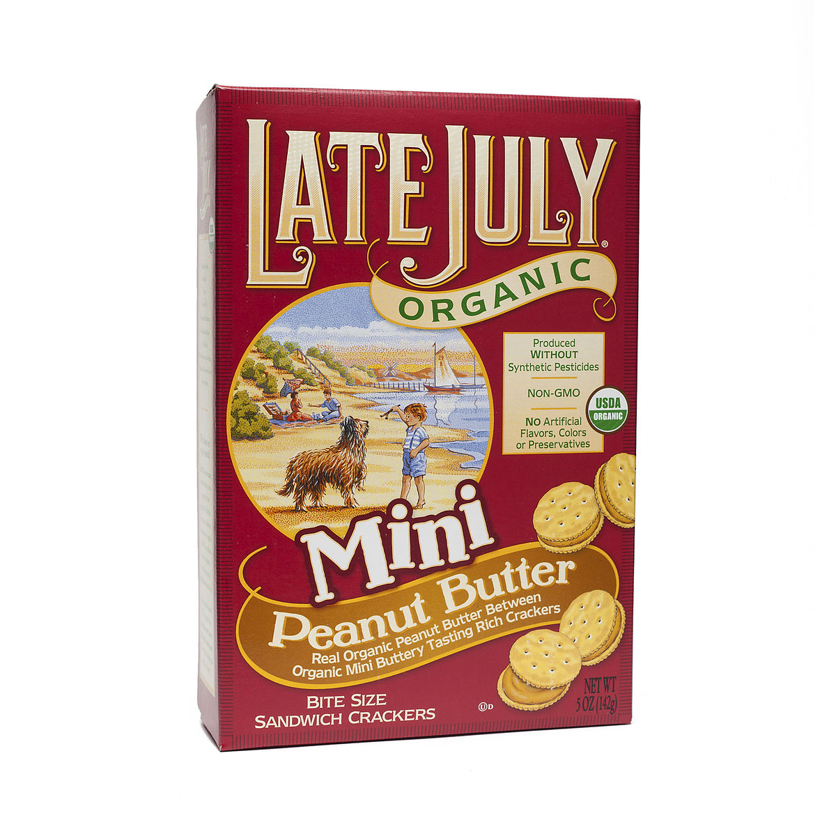 Late July Mini Peanut Butter Sandwich Crackers Thrive Market