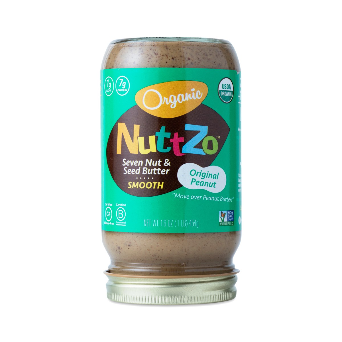 16 oz Smooth Nut & Seed Butter by Nutzo Thrive Market