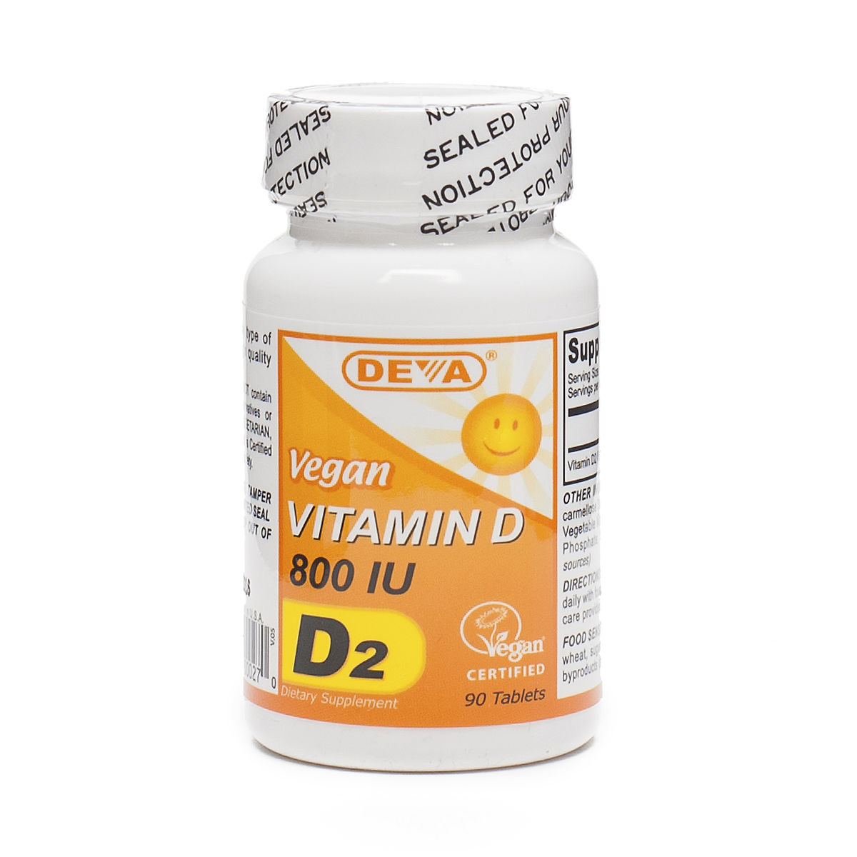 Deva Vegan Vitamin D 800IU Thrive Market