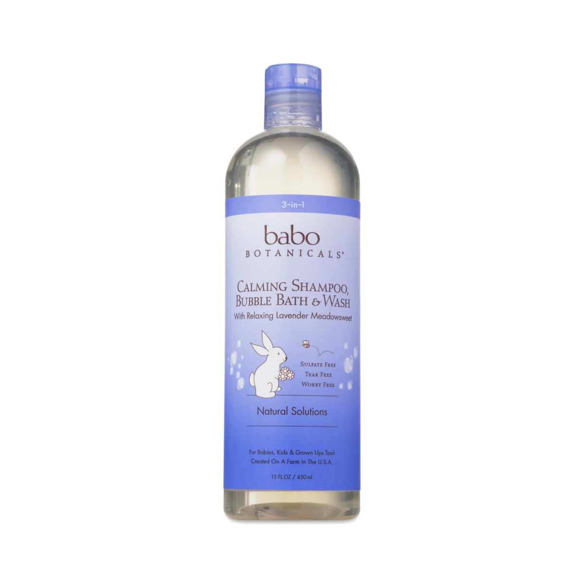 3 in 1 Calming Shampoo Bubble Bath & Wash Thrive Market