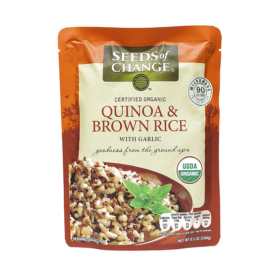 Seeds Of Change Organic Quinoa and Brown Rice with Garlic