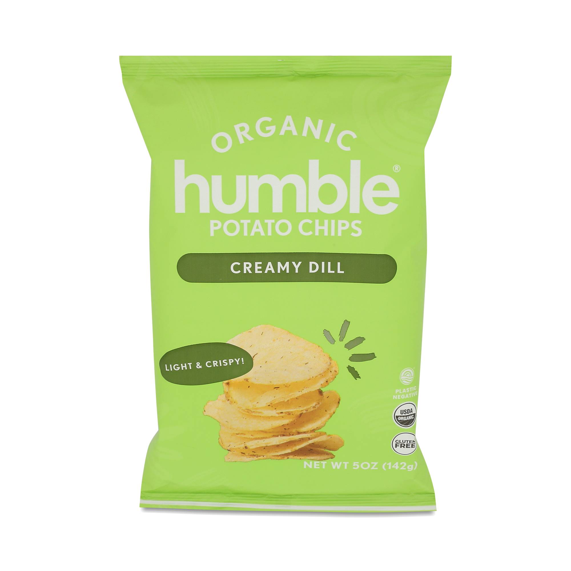Organic Potato Chips, Creamy Dill