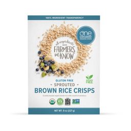 Gluten Free Sprouted Brown Rice Crisps
