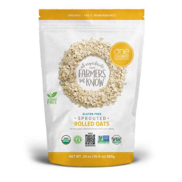 Gluten Free Sprouted Rolled Oats
