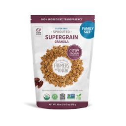 Sprouted Gluten Free Granola, Supergrain, Family Size