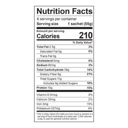Sprouted Gluten Free Instant Protein Oatmeal, Apple Cinnamon