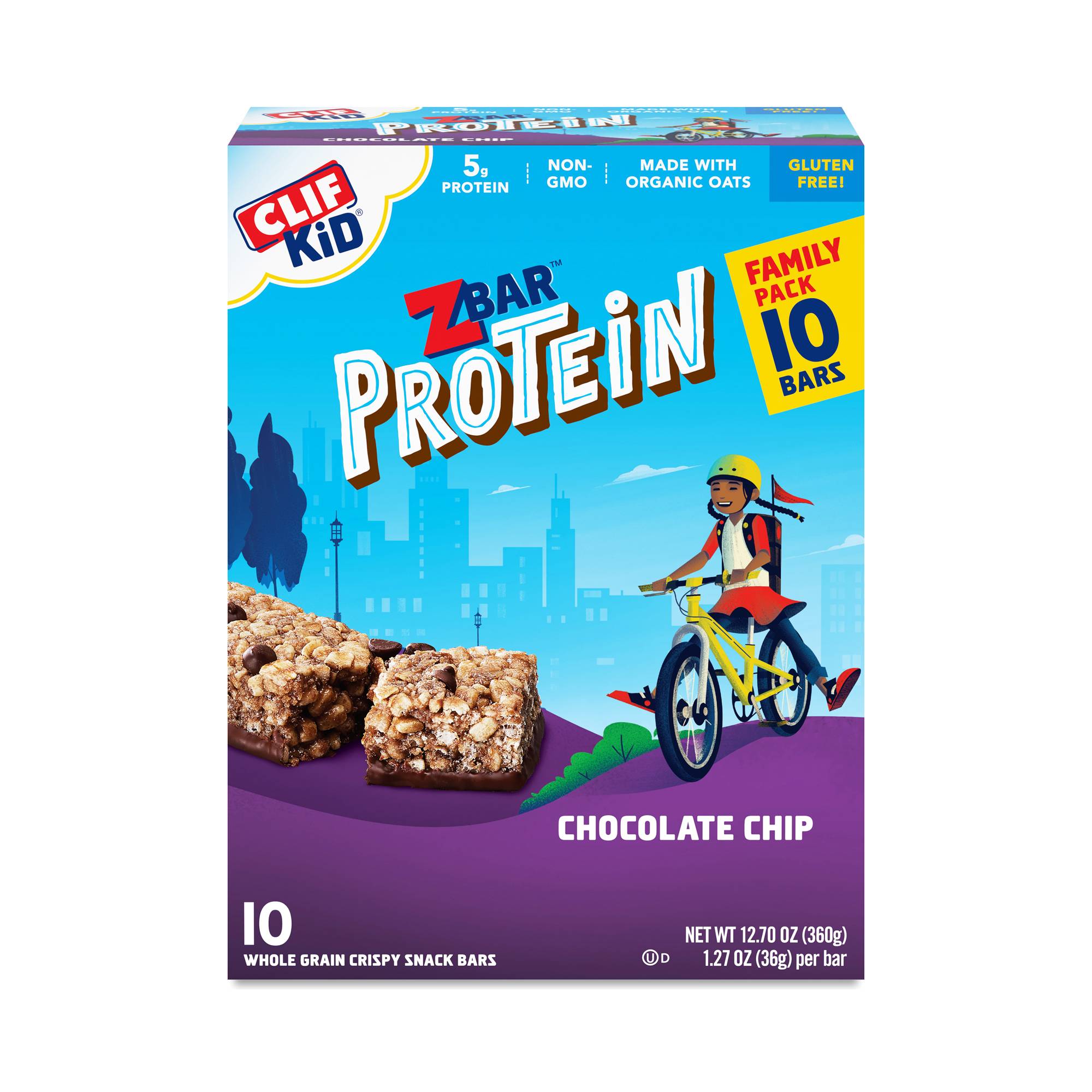 Zbar Protein Bars, Chocolate Chip