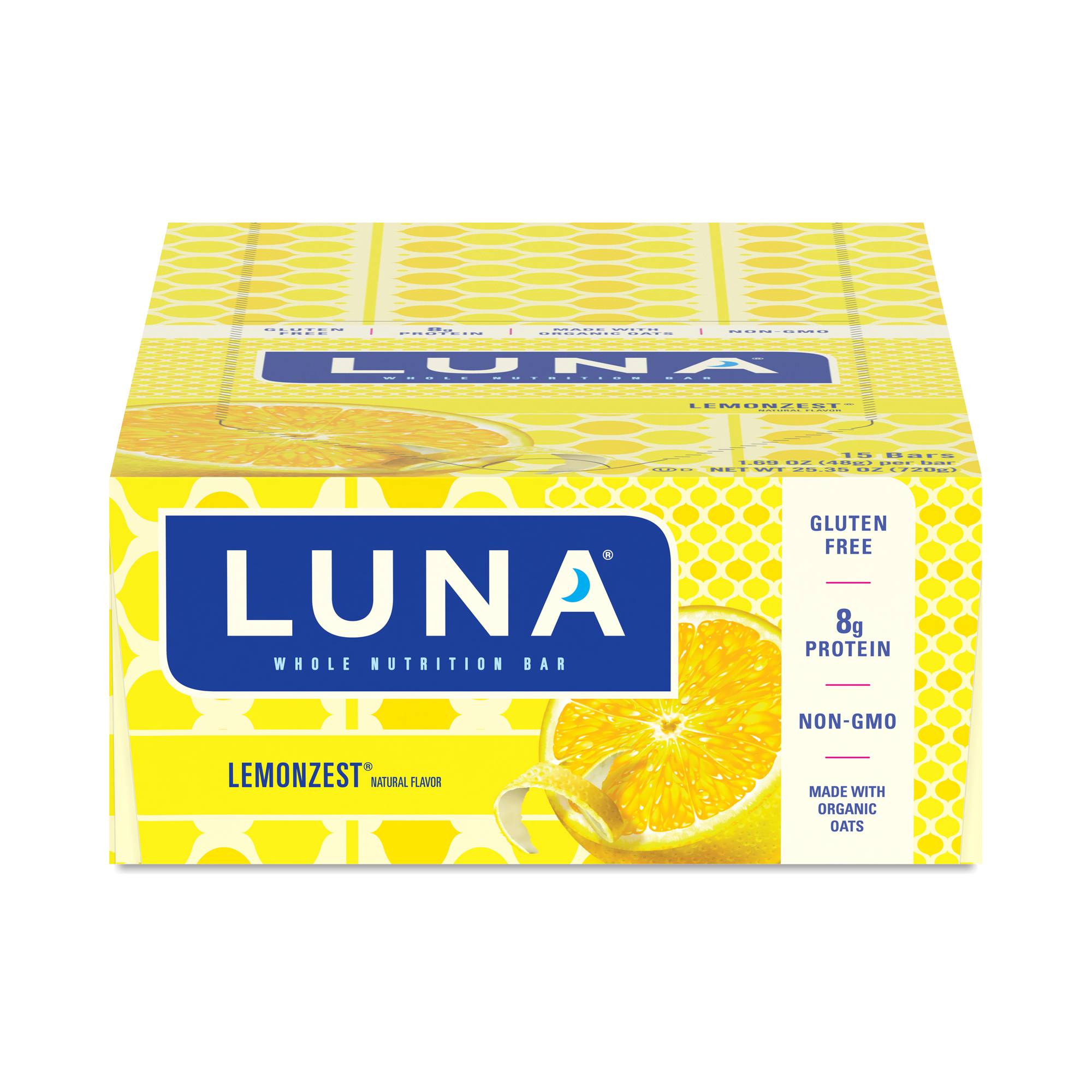 Luna Bars, LemonZest