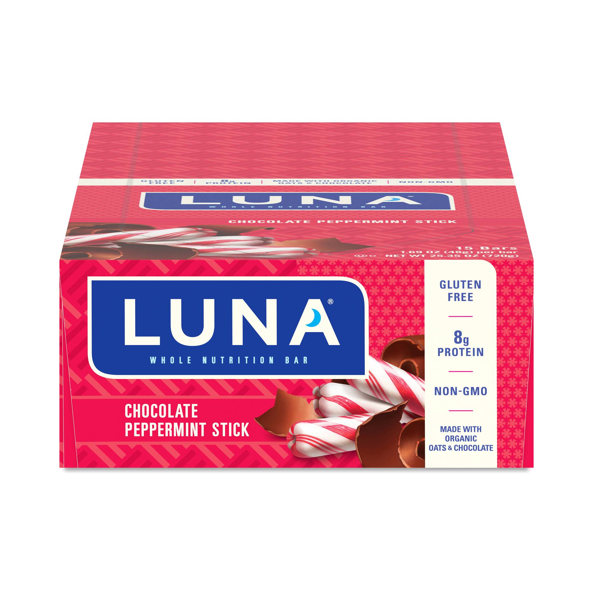 Luna Bars, Chocolate Peppermint Stick