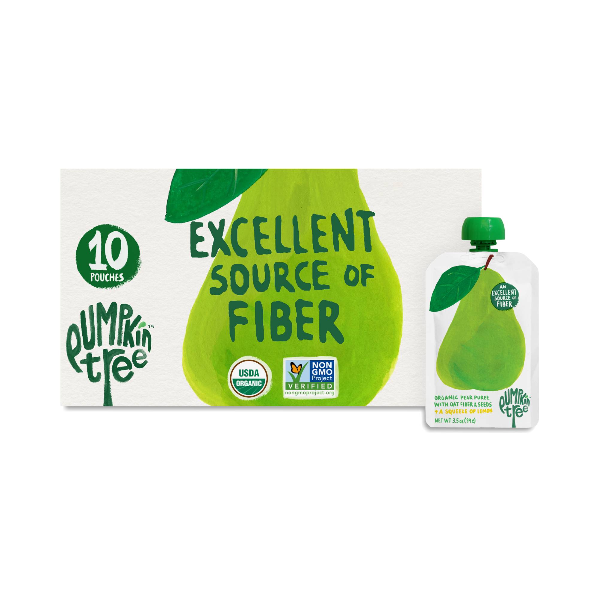 Pear with a hint of Lemon Pouches