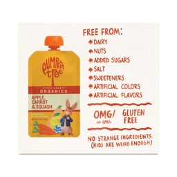 Apple, Carrot & Squash Pouches