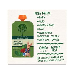Apple, Pea & Spinach Pouches