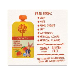 Banana, Mango & Orange Pouches