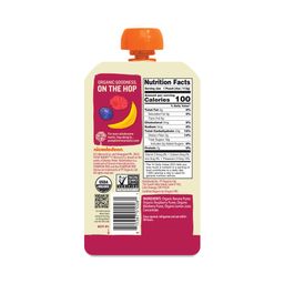 Banana, Raspberry & Blueberry Pouches