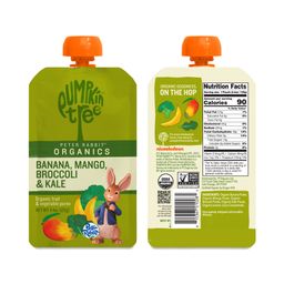 Peter Rabbit Puree Pouches Variety Pack, Fruit & Vegetable