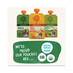 Peter Rabbit Puree Pouches Variety Pack, Fruit & Vegetable