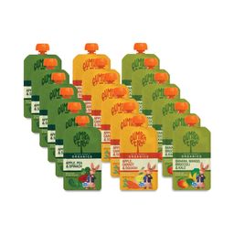 Peter Rabbit Puree Pouches Variety Pack, Fruit & Vegetable